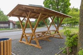 Überdachung