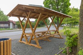 Terrassenbau und Sichtschutz